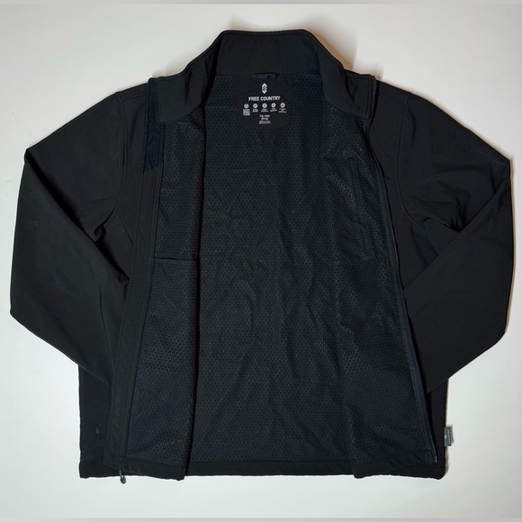 Free Country Men's Long Sleeve Softshell Wind Water Resistant Jacket Size- XXL - Picture 6 of 7
